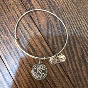 alex and ani silver bracelet